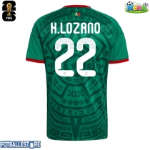 Mexico Hirving Lozano #22 Hjemmedrakt VM 2026 Kortermet